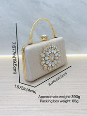 Rhinestone Banquet Clutch Bags MNBF039